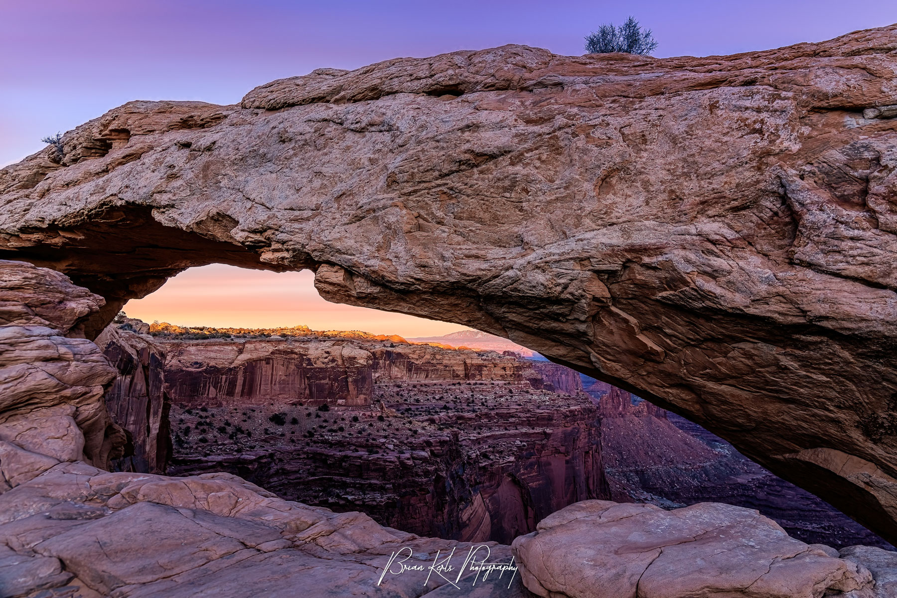 Evening at Mesa Arch