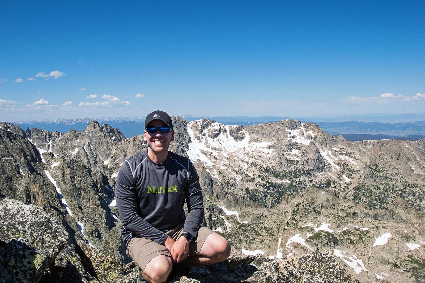 Colorado Landscape Photographer Brian Kerls in the Indian Peaks Wilderness, Colorado.